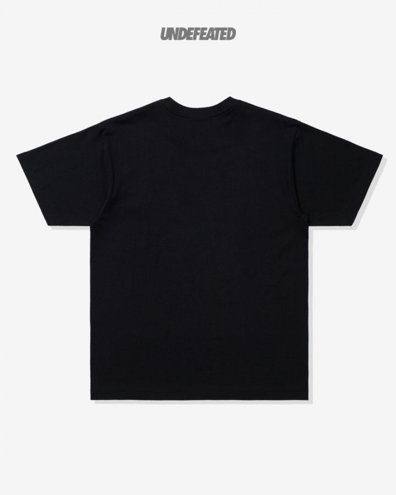 Undefeated Undftd UNDEFEATED TIGER CAMO LOCKUP S/S TEE Tees Schwarz | KOJRD-2301