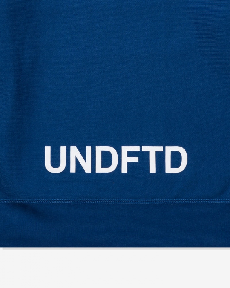 Undefeated Undftd UNDEFEATED X BCFC TEAM CREWNECK Fleeces Blau | WPIBO-2504