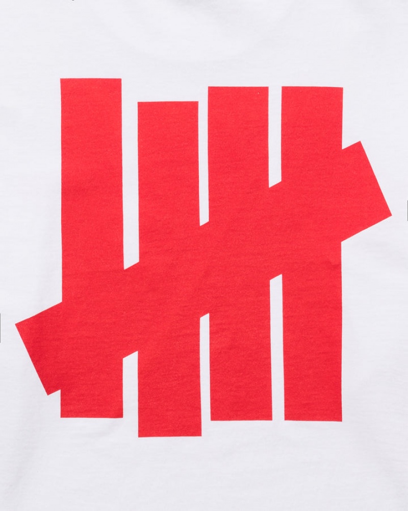 Undefeated Undftd UNDEFEATED X BCFC TEAM L/S TEE Tees Weiß | DGBOH-3198