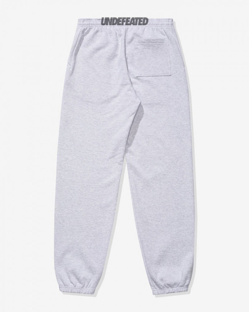 Undefeated Undftd UNDEFEATED X F1 LVGP LOCKUP SWEATPANT Fleeces ASH | DWYNE-4357