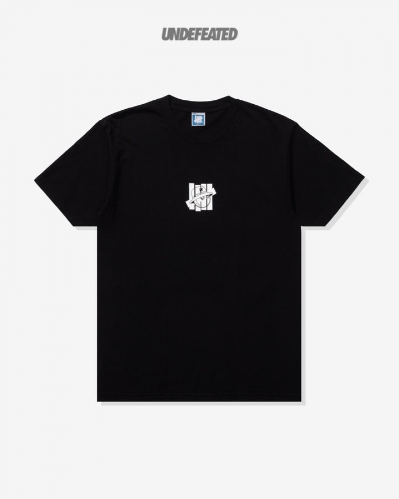 Undefeated Undftd UNDEFEATED X MALBON CHIP SHOT S/S TEE Tees Schwarz | AMVUD-7836