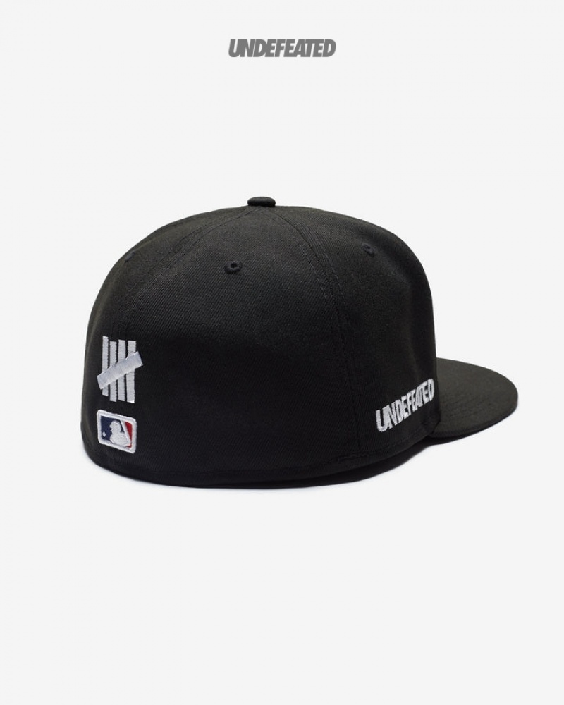 Undefeated Undftd UNDEFEATED X NEW ERA NY YANKEES 59FIFTY FITTED Kopfbedeckung Schwarz | NKMDP-6794