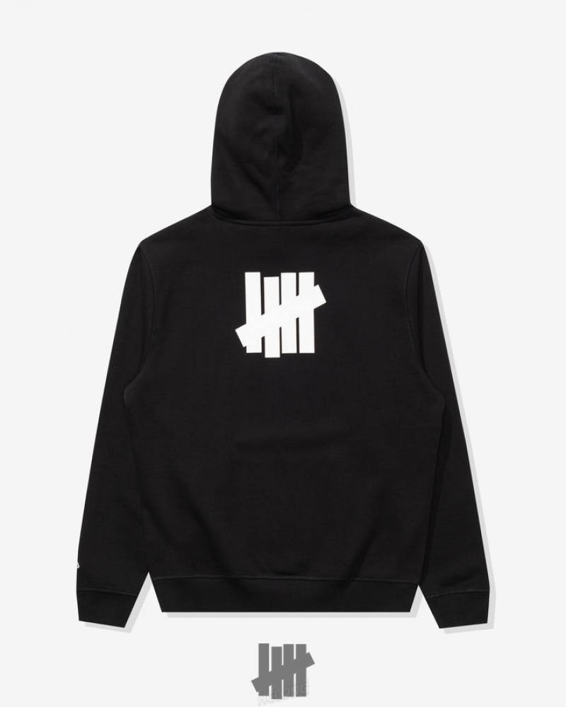 Undefeated Undftd UNDEFEATED X NEW ERA NY YANKEES HOODIE Fleeces Schwarz | ZJKOC-2073