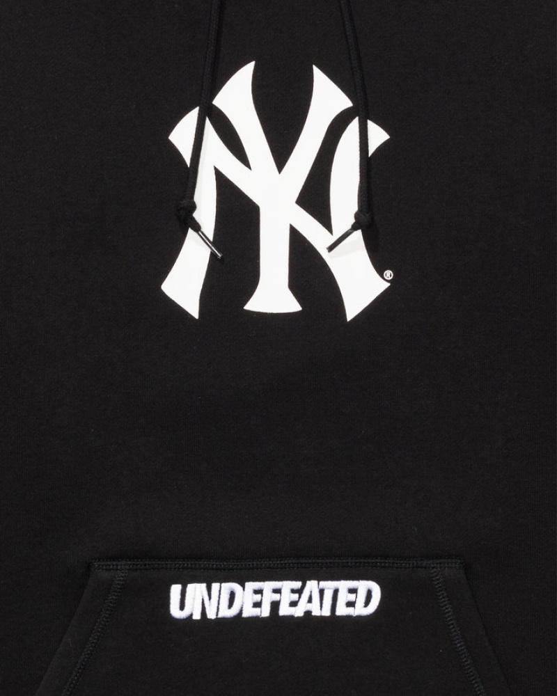 Undefeated Undftd UNDEFEATED X NEW ERA NY YANKEES HOODIE Fleeces Schwarz | ZJKOC-2073