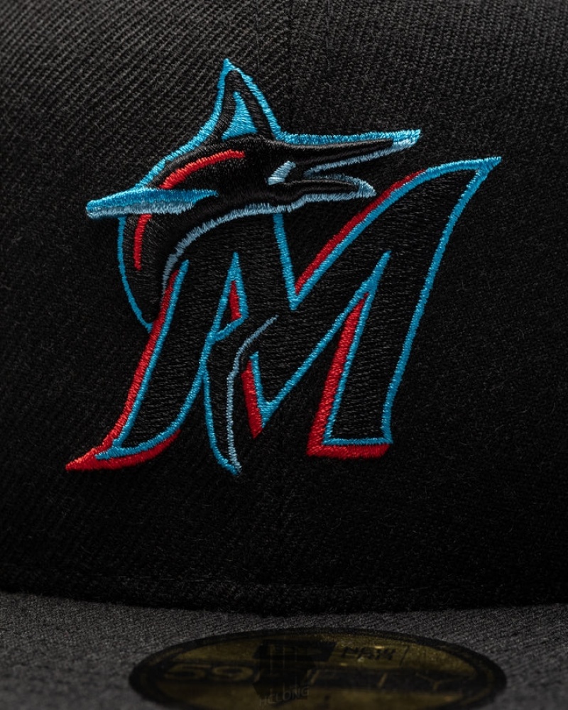 Undefeated Undftd UNDEFEATED X NE X MLB FITTED - MIAMI MARLINS Kopfbedeckung | YJIGF-4270