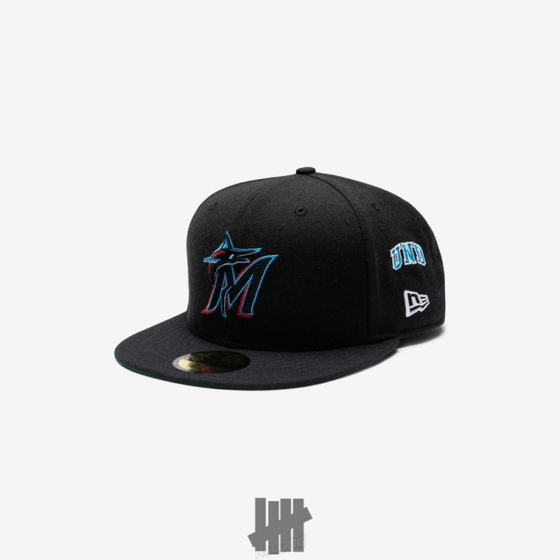 Undefeated Undftd UNDEFEATED X NE X MLB FITTED - MIAMI MARLINS Kopfbedeckung | YJIGF-4270