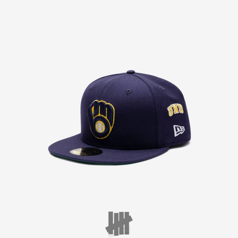 Undefeated Undftd UNDEFEATED X NE X MLB FITTED - MILWAUKEE BREWERS Kopfbedeckung | BPAIN-2054