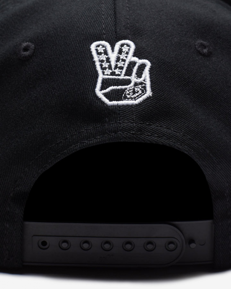 Undefeated Undftd UNDEFEATED X TROY LEE DESIGNS STRAPBACK Kopfbedeckung Schwarz | HPBWV-9675