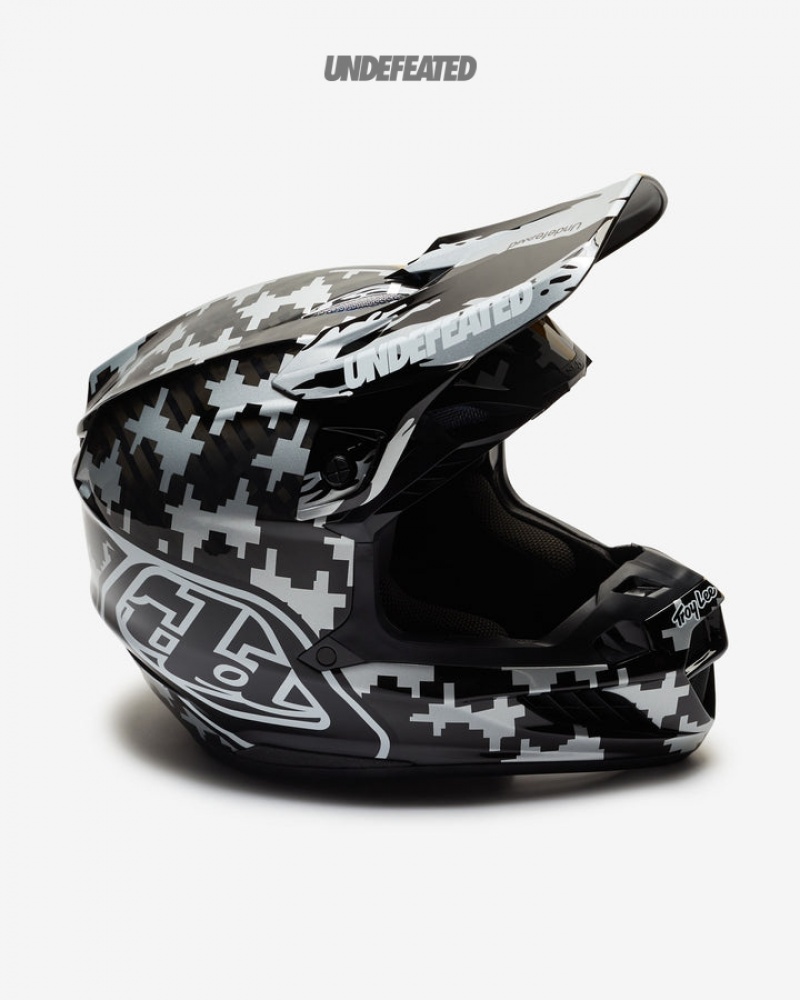 Undefeated Undftd UNDEFEATED X TROY LEE DESIGNS SE5 CARBON HELMET Kopfbedeckung MULTI | HOCJT-4519