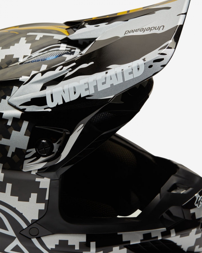 Undefeated Undftd UNDEFEATED X TROY LEE DESIGNS SE5 CARBON HELMET Kopfbedeckung MULTI | HOCJT-4519