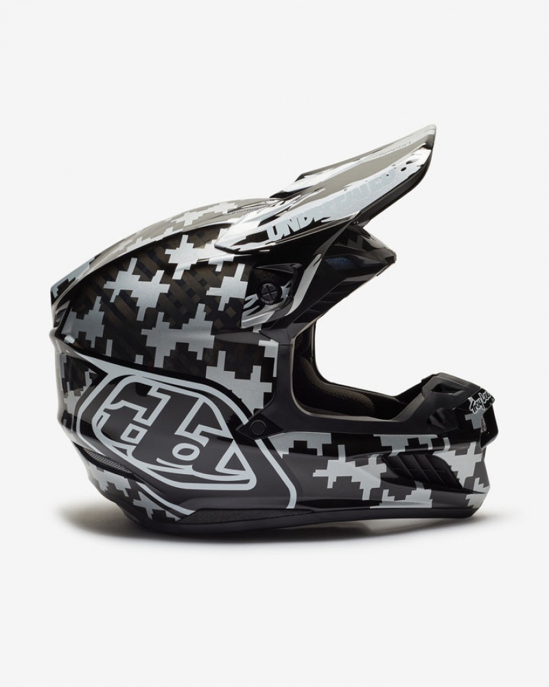 Undefeated Undftd UNDEFEATED X TROY LEE DESIGNS SE5 CARBON HELMET Kopfbedeckung MULTI | HOCJT-4519