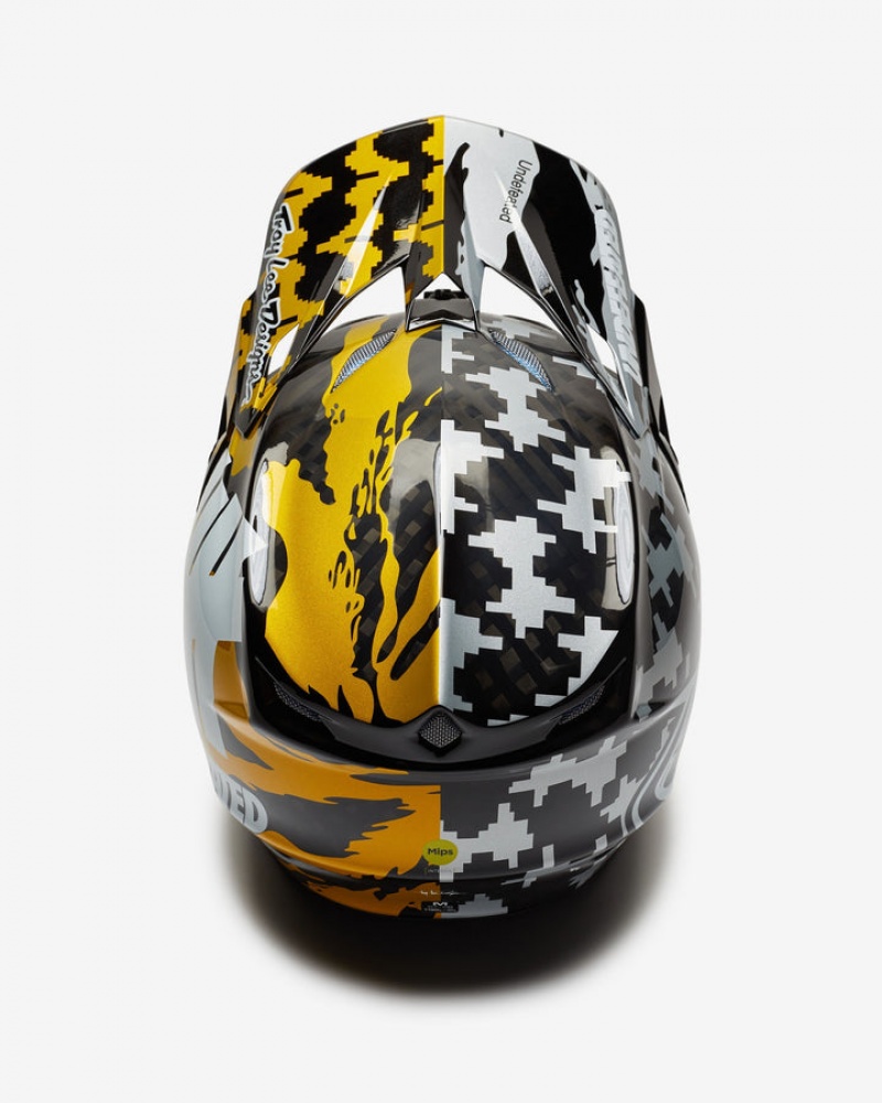 Undefeated Undftd UNDEFEATED X TROY LEE DESIGNS SE5 CARBON HELMET Kopfbedeckung MULTI | HOCJT-4519