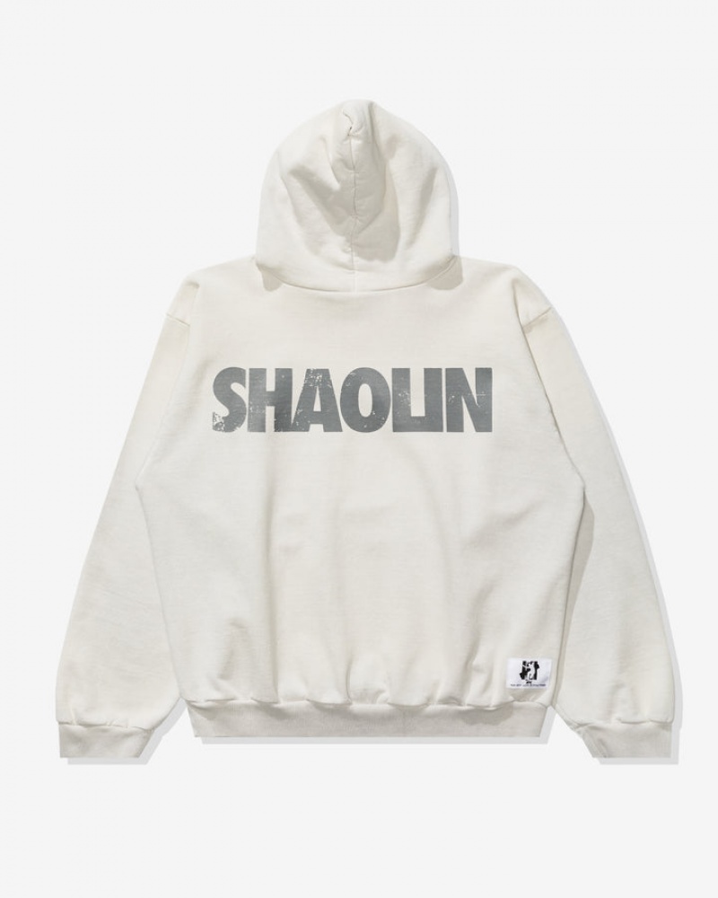 Undefeated Undftd UNDEFEATED X UNION SHAOLIN HOODIE Fleeces Hellgrau | UGXJI-9768