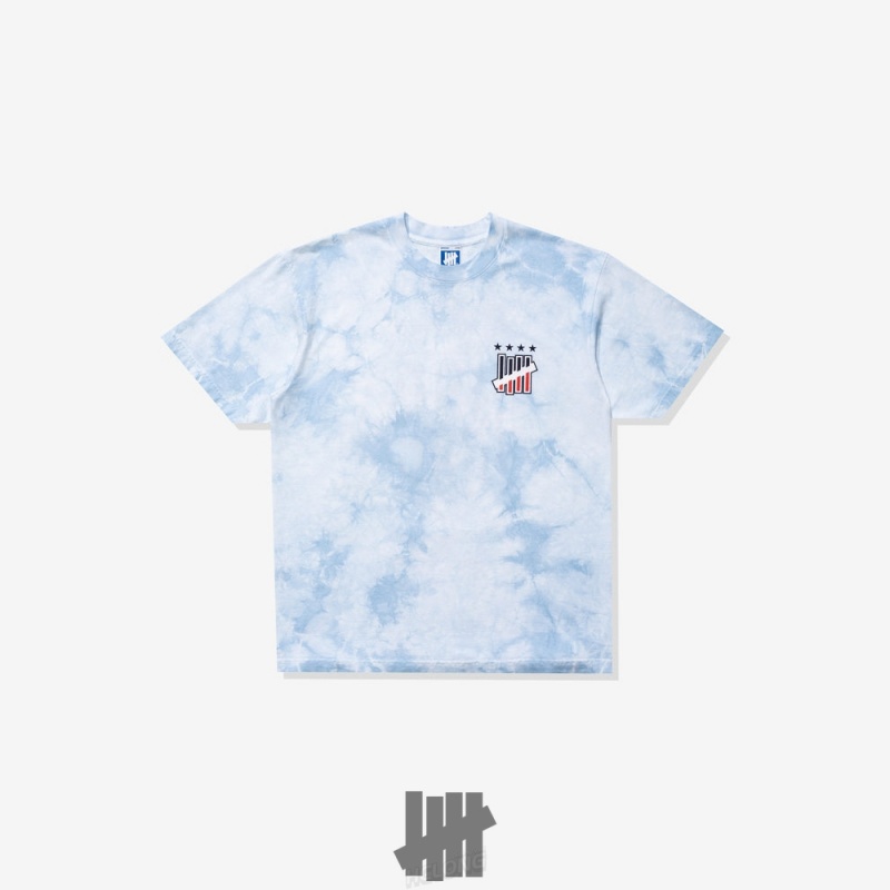 Undefeated Undftd UNDEFEATED X USWNT S/S TEE Tees Blau | DOZXF-5936