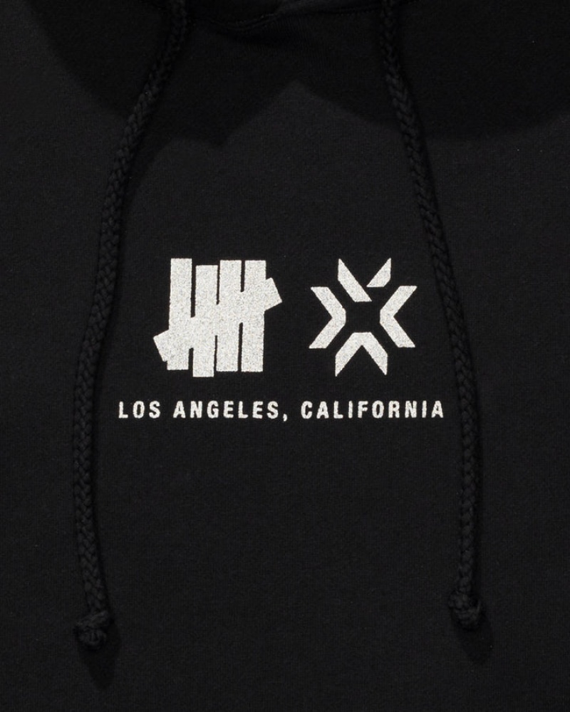 Undefeated Undftd UNDEFEATED X VALORANT HOODIE Fleeces Schwarz | FECYB-6582