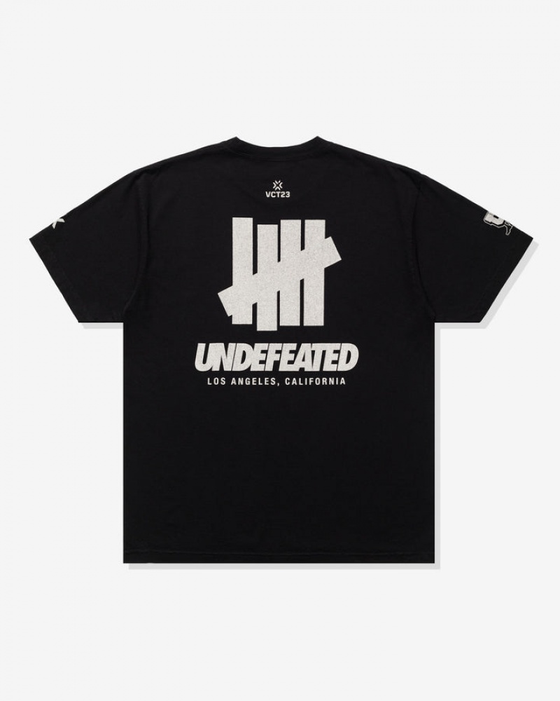 Undefeated Undftd UNDEFEATED X VALORANT S/S TEE Tees Schwarz | PENXO-9821